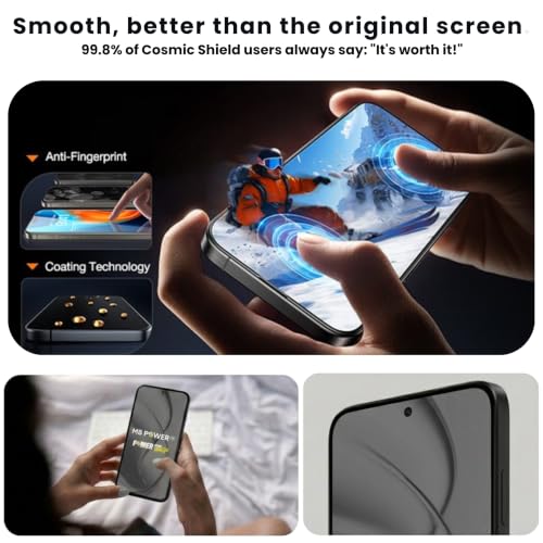 Image of Tempered Glass Screen Protector Guard for Poco M8 Power
