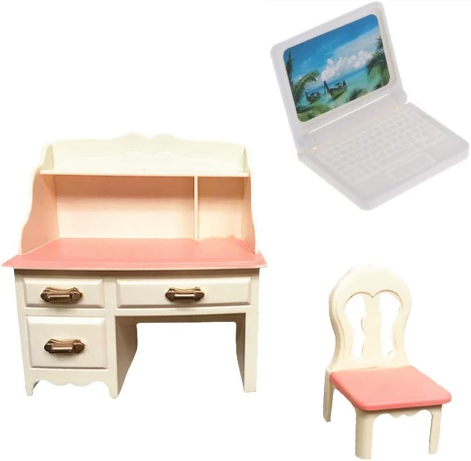 Amazon | リカちゃん 家具 ドールハウス 30cm人形用 ミニチュア デスク