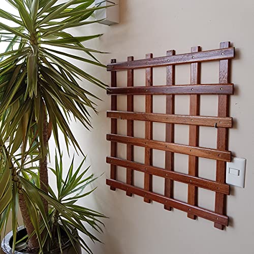 Painel Articulado de Madeira Alpe para Jardim Vertical 80x80 cm