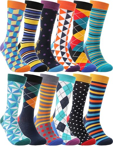 Image of MOGGEI Funny Socks for Men Women Fun Cozy Crazy Novelty Fashion Breathable Printed Cotton Boot Socks