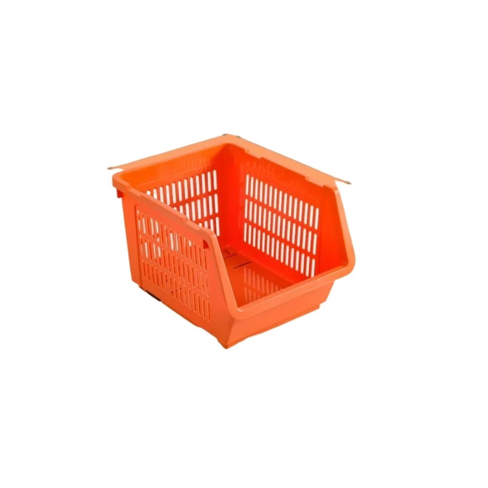 GYTTDERFL Kitchen Shelves Home Kitchen Storage Rack Kitchen Vegetable and Fruit Basket Storage Rack Kitchen Finishing Storage Box Multi-layer Snack Toy St(Orange)