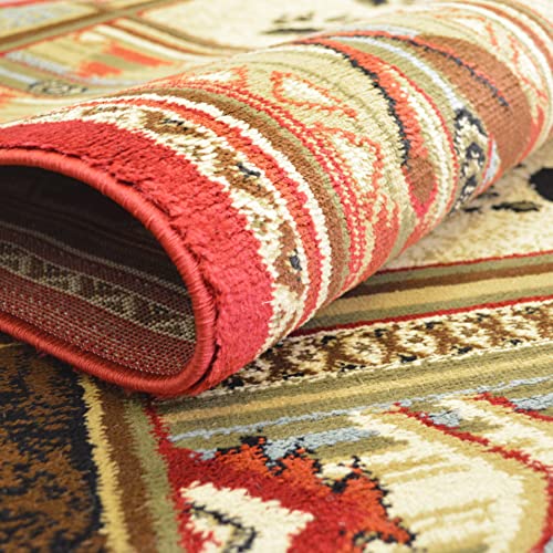 Tapete rojo rectangular 160x96 cm Mayberry Rug miniatura 5