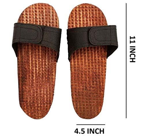 Relax slippers for men/women due to wooden carelessness (brown) Relax slippers for men/women due to wooden carelessness (brown)