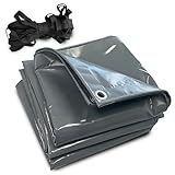 ハイゼットトラック S500/S200 荷台シート 1.9m × 2.1m グレー 軽トラ シート