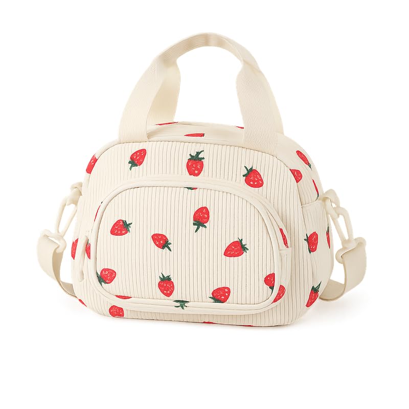 Insulated Lunch Box For Girls Small Lunch Bag Adult Women Work Kawaii Tote For Teen School Cute Compact