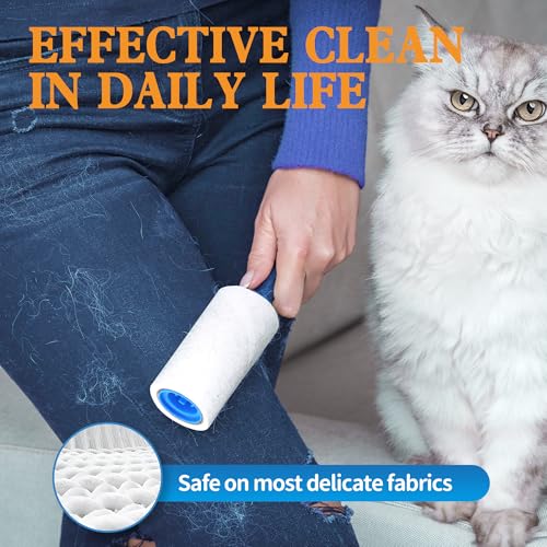 Image of Lint Rollers Extra Sticky,Lint Roller for Pet Hair Removal, 6 Pack Lint Roller Dog Cat Lint Remover for Clothes,Carpet