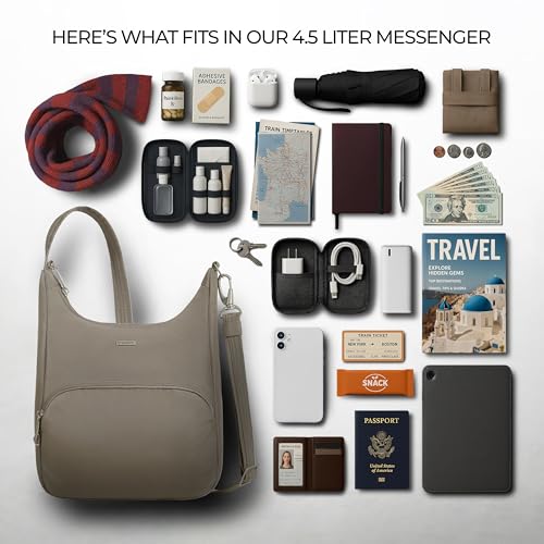 Image of Travelon Anti-Theft Classic Essential Messenger Bag