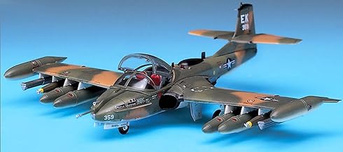 Kits de Modelos de Hobby Academy Escalar: Modelos de Avión y Jet (1/72 A-37B Dragon Fly)