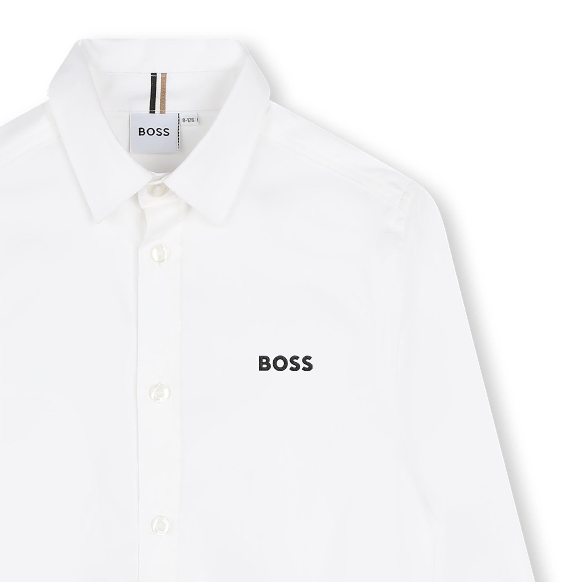 BOSS Jungen Long Sleeved Shirt Langärmeliges Hemd (1er Pack)