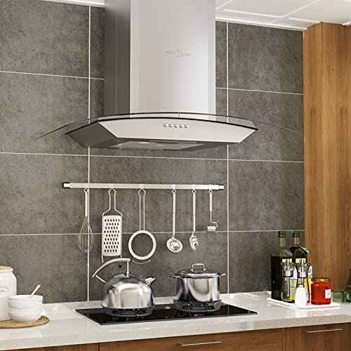 Campana extractora de pared 60 cm acero inoxidable 756 m³/h LED, Cinyiqo Extractor Cocina - SPU:50667