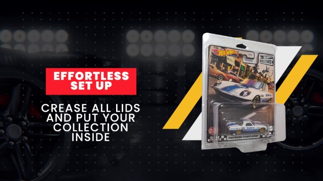 Hot Wheels Premium 10セット+プロテクターケース Clamshell Hotwheels Display Premium Protector Case
