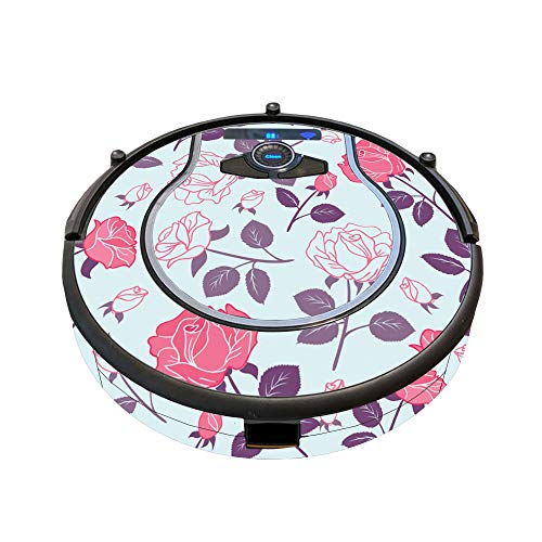 Image of MightySkins Skin Compatible with Shark Ion Robot 750 Vacuum Minimal Coverage - Vintage Floral | Protective, Durable, and Unique Vinyl wrap Cover | Easy to Apply, Remove | Made in The USA