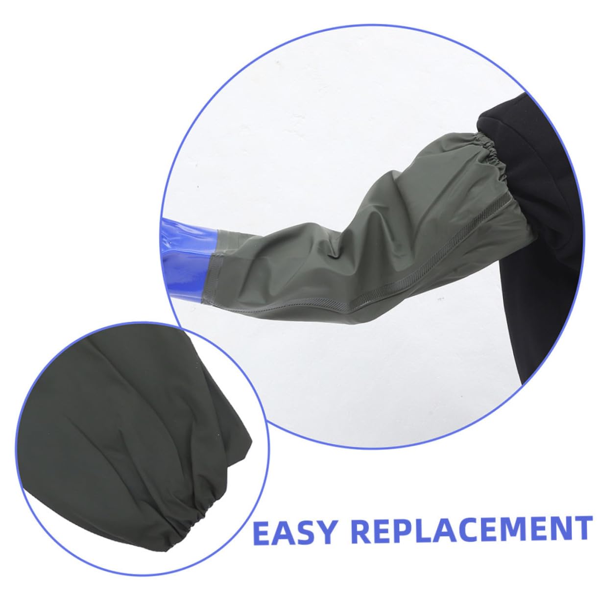 Veemoon 2pares Guantes De Goma Codo Impermeables y Resistentes Para Limpieza De Cocina Lavar Platos y Cuidado De Peceras Guantes Largos De Manga Para Uso Diario