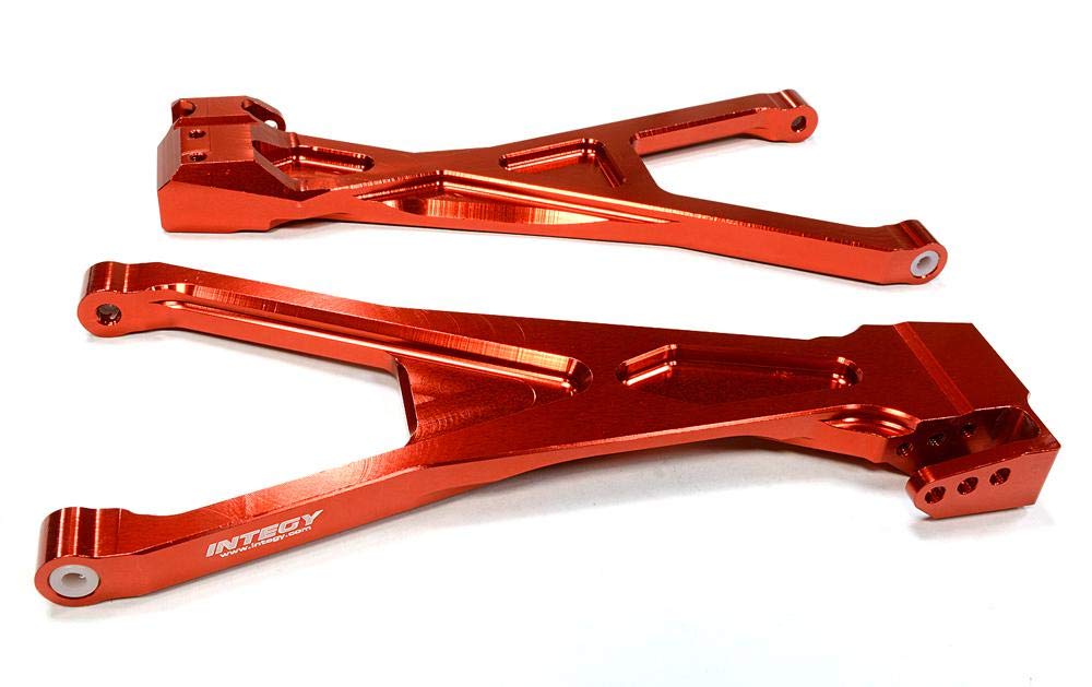 Integy RC Upgrades for Traxxas, Billet Machined Rear Lower Suspension Arms for Traxxas 1/10 Scale Summit 4WD