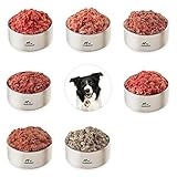 haustierkost.de gefrorenes Barf Hundefutter im Paket Aktiv (9 kg) vom Barf-Onlineshop Testsieger