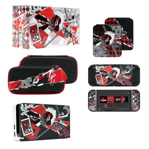 ENIFLY Cute Soft Shockproof PERSONA·Be Your True Mind Dockable Cover Case Compatible with Nintendo S