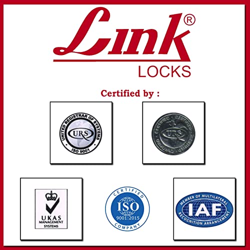 Image of Link Multipurpose Furniture Lock 701 | Reversible Keys | Made in India (Set-12Pcs)