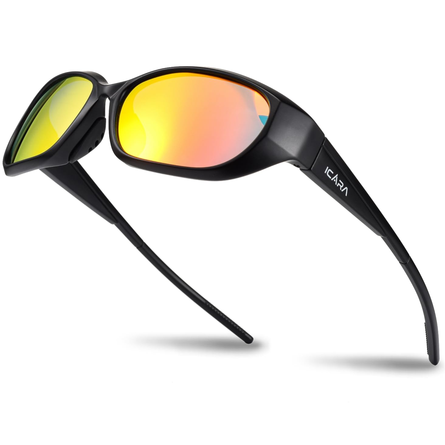 Polarized Sport Sunglasses for Men Women, UV400 Protection TR90 Frame, Ideal for Driving Cycling Fishing Running