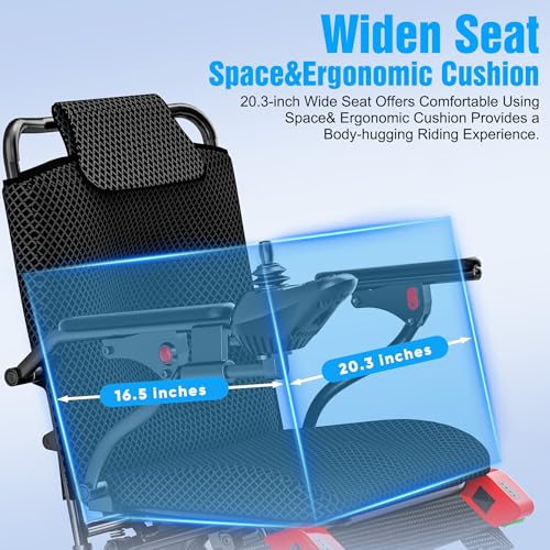 Electric Wheelchair Foldable Lightweight