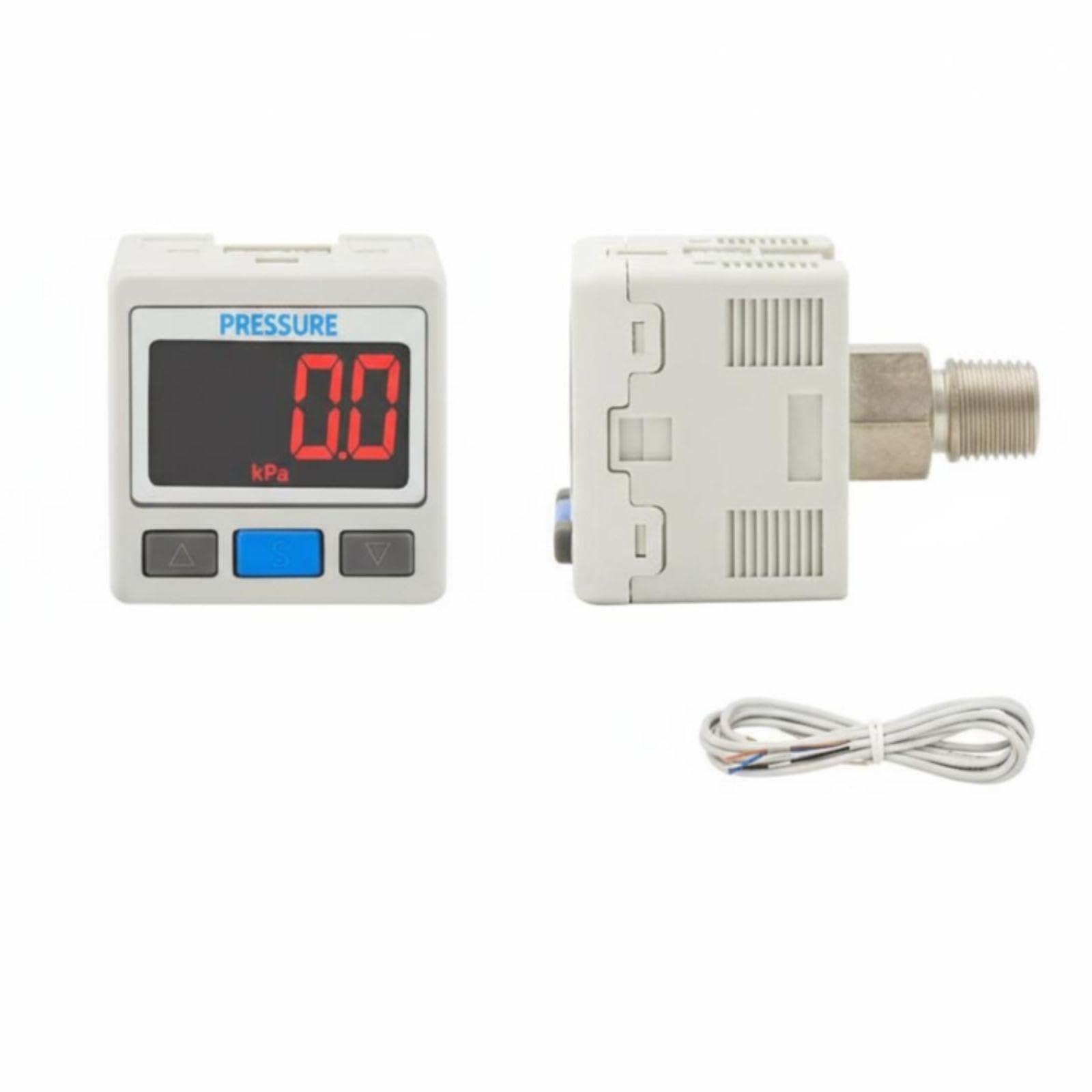 Digital Pressure Gauge, Vacuum Controller, Adjustable Controller, Display Control ZSE30A-01-B-L Negative Dual PNP-image-48