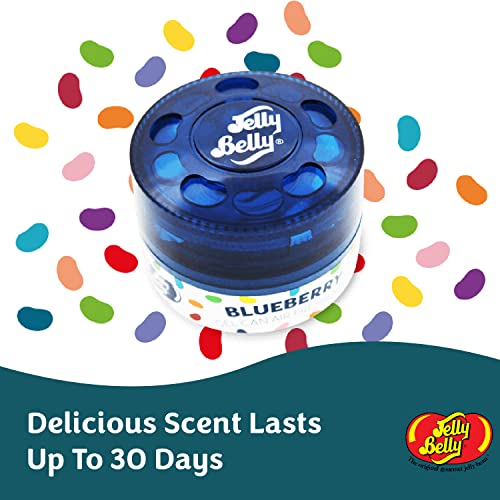 Jelly Belly Car Air Freshener - Blueberry Gel Can Car Freshener. Car Scent Lasts Up To 30 Days, Air Freshener Car, Home or Office. Genuine Jelly Belly Car Air Fresheners for Women, Men and Kids - Image 5