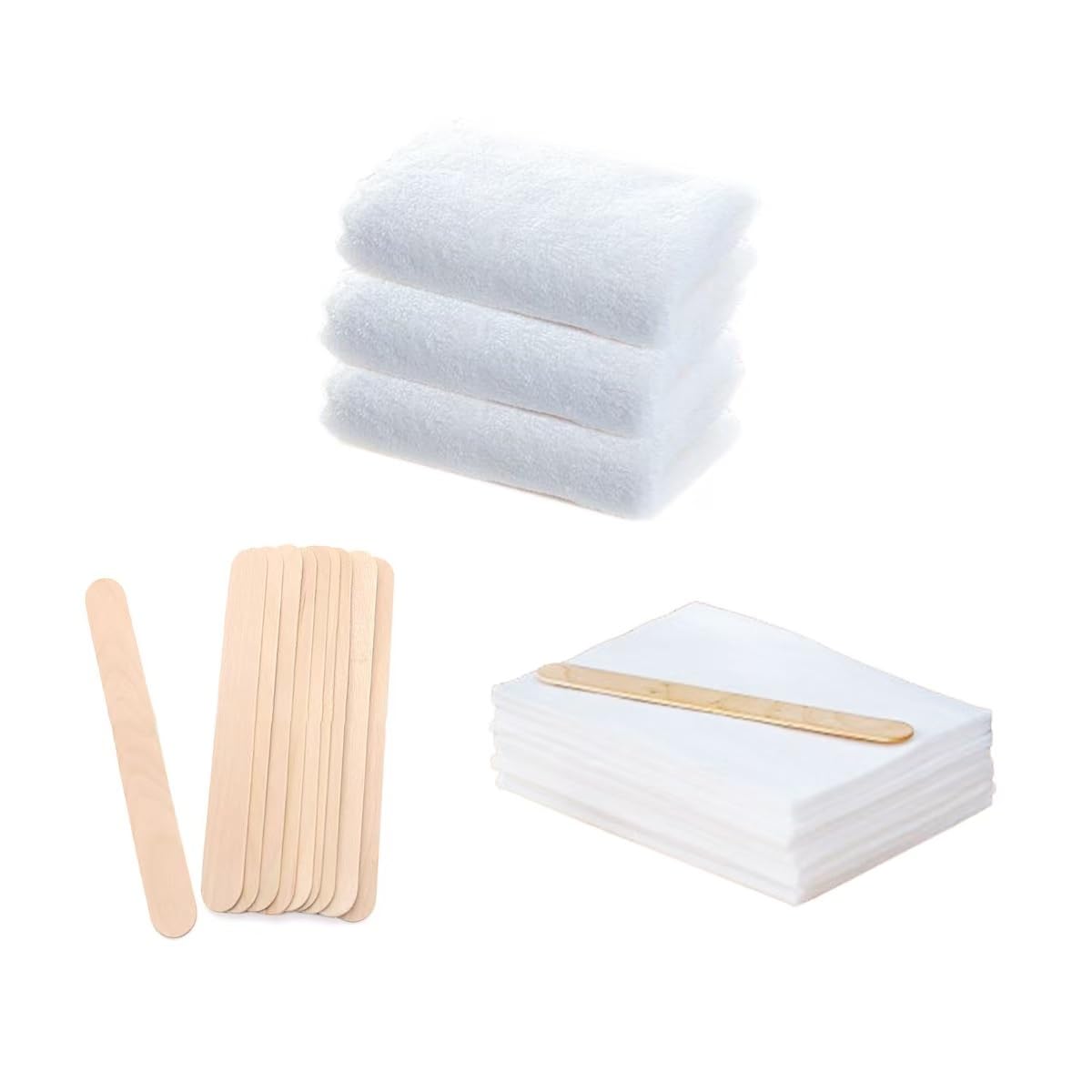 Product image of Wood Finish Applicator Bundle,Indoor Wood Oil Apply and Clean pad,21 Piece White,Multifunctional Reusable of Scrubbers,for Kitchen,Bathroom, Glass,Wall,Handmade DIY 