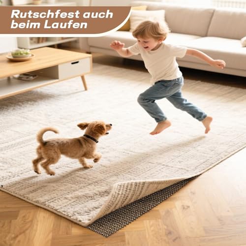 Base antideslizante de PVC de 50x65 cm reutilizable y lavable color negro 6