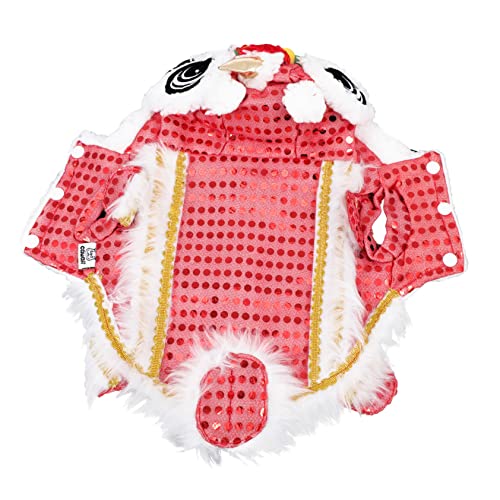 Disfraz para perro GALPADA XL rojo sandía miniatura 1