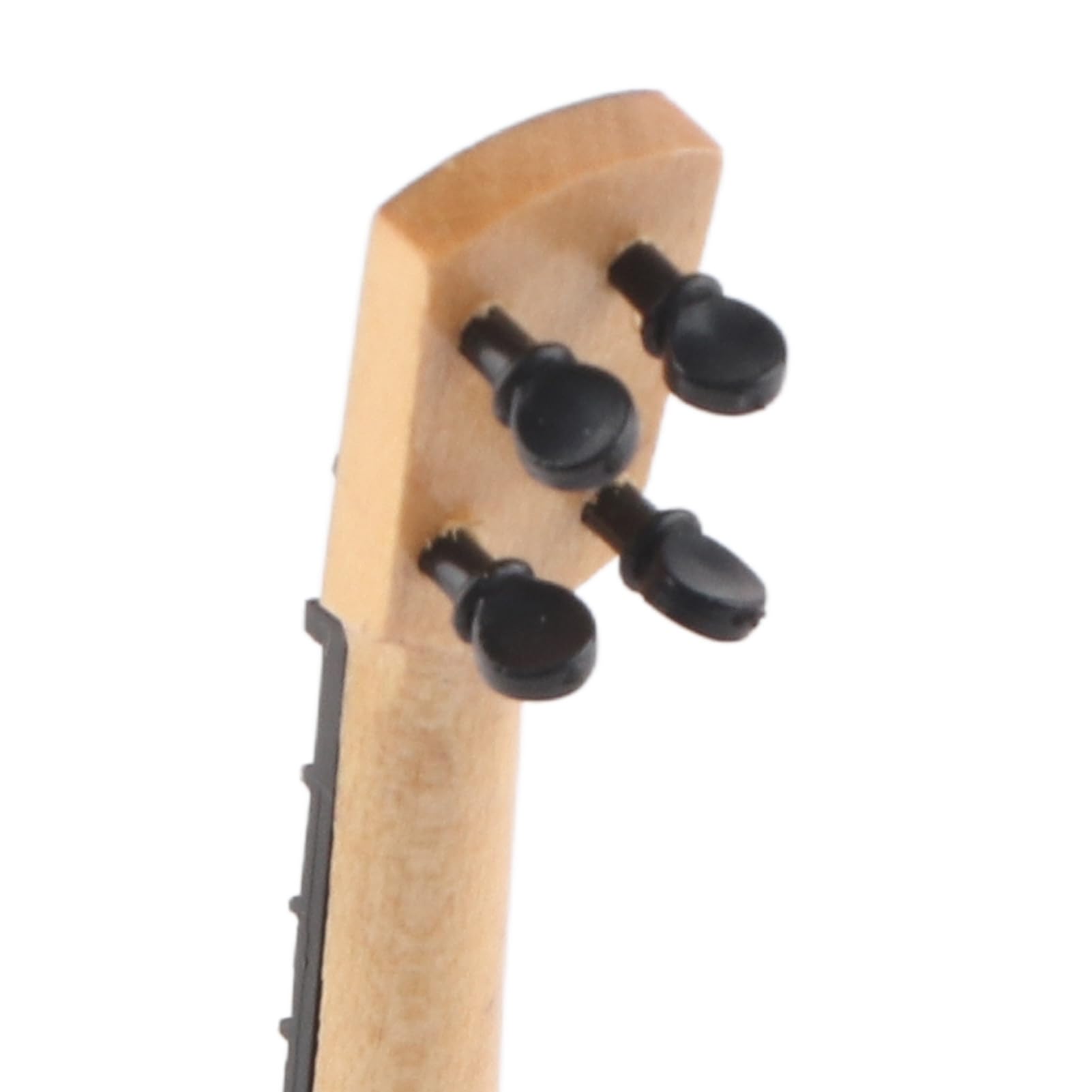 Pssopp Modèle de Banjo Miniature, Basswood Construction Mini MuI Musical Instrument Collection Dollhouse Accessoires pour Cadeaux Décoration des Jouets