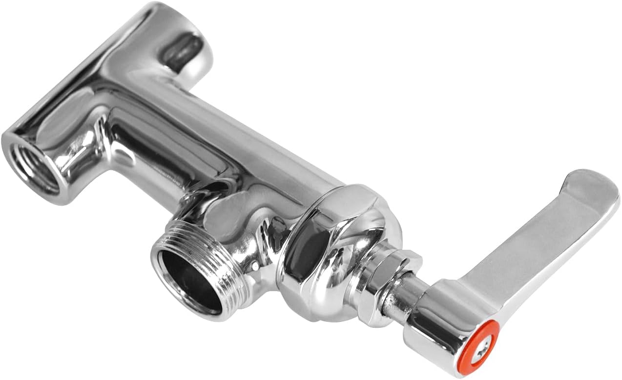 CWM Tee Valve Body for All CWM Commercial Sink Faucet with Sprayer