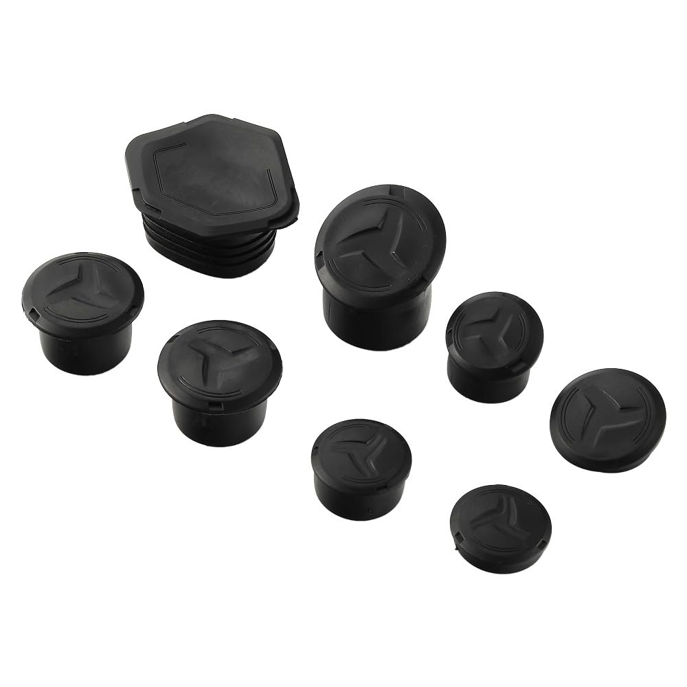 Bouchons pour trous dans le cadre de moto, jeu de bouchons d'extrémité de cadre pour BMW R1300GS R1300 R 1300 GS Adventure R 1300GS 2023 - Accessoires décoratifs