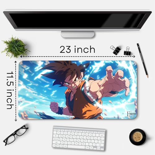 Image of Anime fearturing Large Gaming Mouse Pad, Extended Desktop Mat, 58 x 28 cm (DS 21)