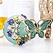 H&D Retro Mini Green Butterfly Perfume Bottle 24ml