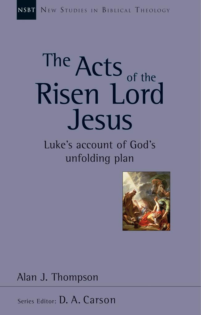 The Acts of the Risen Lord Jesus: Luke'S Account Of God'S Unfolding Plan (New Studies in Biblical Theology)