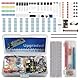 Starter-Kit für Elektronische Komponenten Breadboard Binghe 830 Loch Breadboard Bausatz Enthält Breadboard Kabel Widerstände Kondensatoren LEDs Diverse Komponenten kompatibel mit Arduino/Raspberry Pi