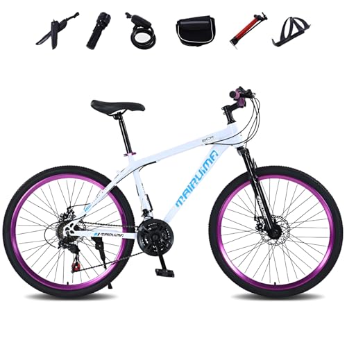 CUIOT ���]�� �N���X�o�C�N 24/26�C���`MTB �I�t���[�h �Ռ��z�� �y�ʍ��Y�f�|�t���[�� �f���A���f�B�X�N�u���[�L �ʋ� �ʊw �}�E���e���o�C�N �X��� ���S�� �j�� ���� ��l�p ���Z�� �q���p,��,24