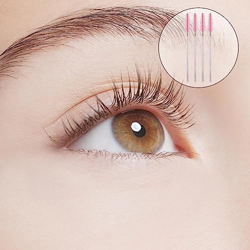 Foto von Wimpernpinsel, 4 Stück Kristall Mascara Stäbe, Tragbare Wimpernbürsten, Leere Mascara Tube, Wimpernbürste Tubes, für Verlängerung der Wimpern