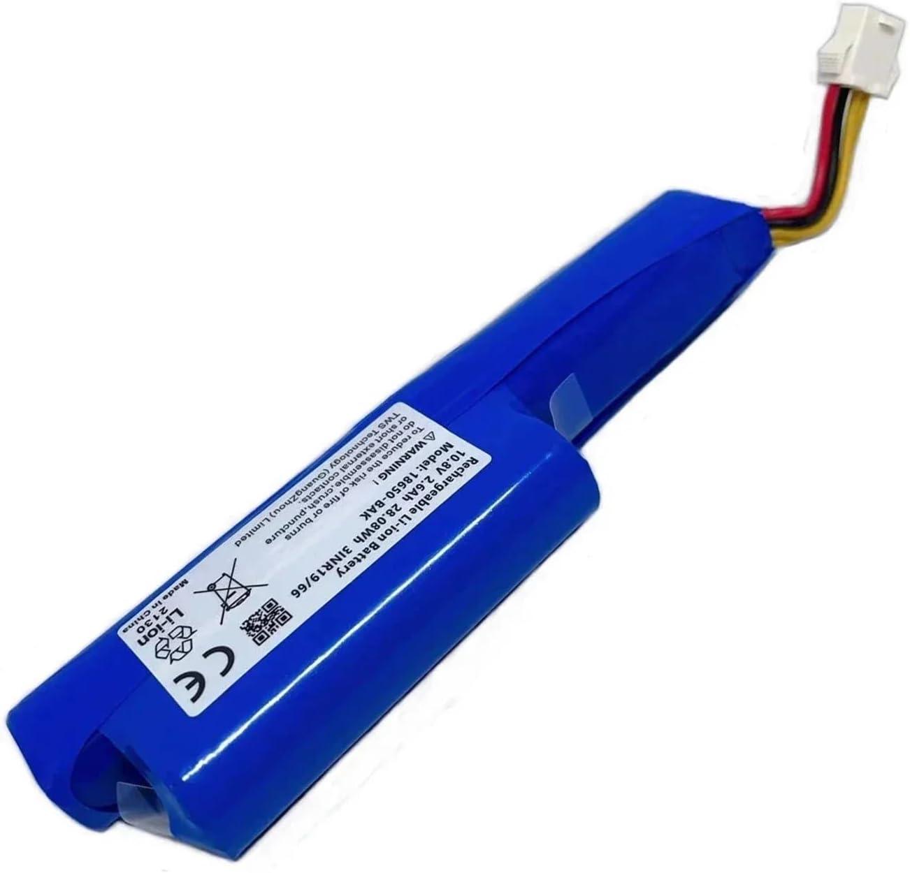 10.8V 6800mAh Li-ion Battery Replacement, Compatible for Redmond RV-R150 RV-R151, Compatible for Vileda VR201 Petpro Robot Vacuum Cleaner(10.8v 6800mAh)