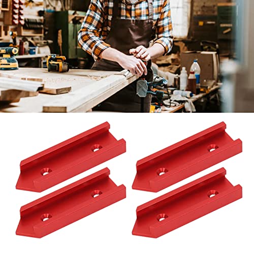 Conector T Track, conectores de slot T deslizantes estáveis 100 mm de comprimento alta precisão 4 pe
