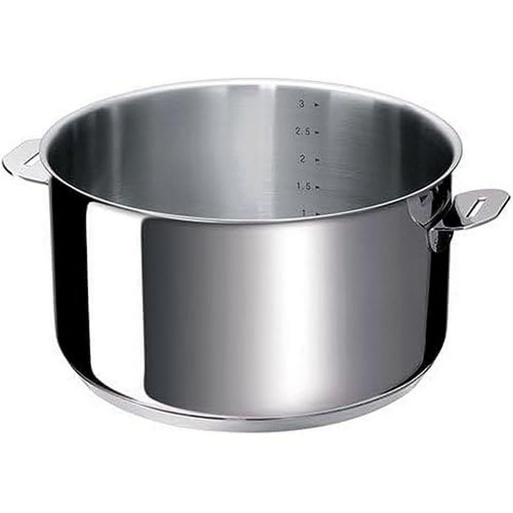 Cookware Evolution 18/10 Stainless Steel Body for Saucepan/Casserole, Multi-Colour, 18 cm