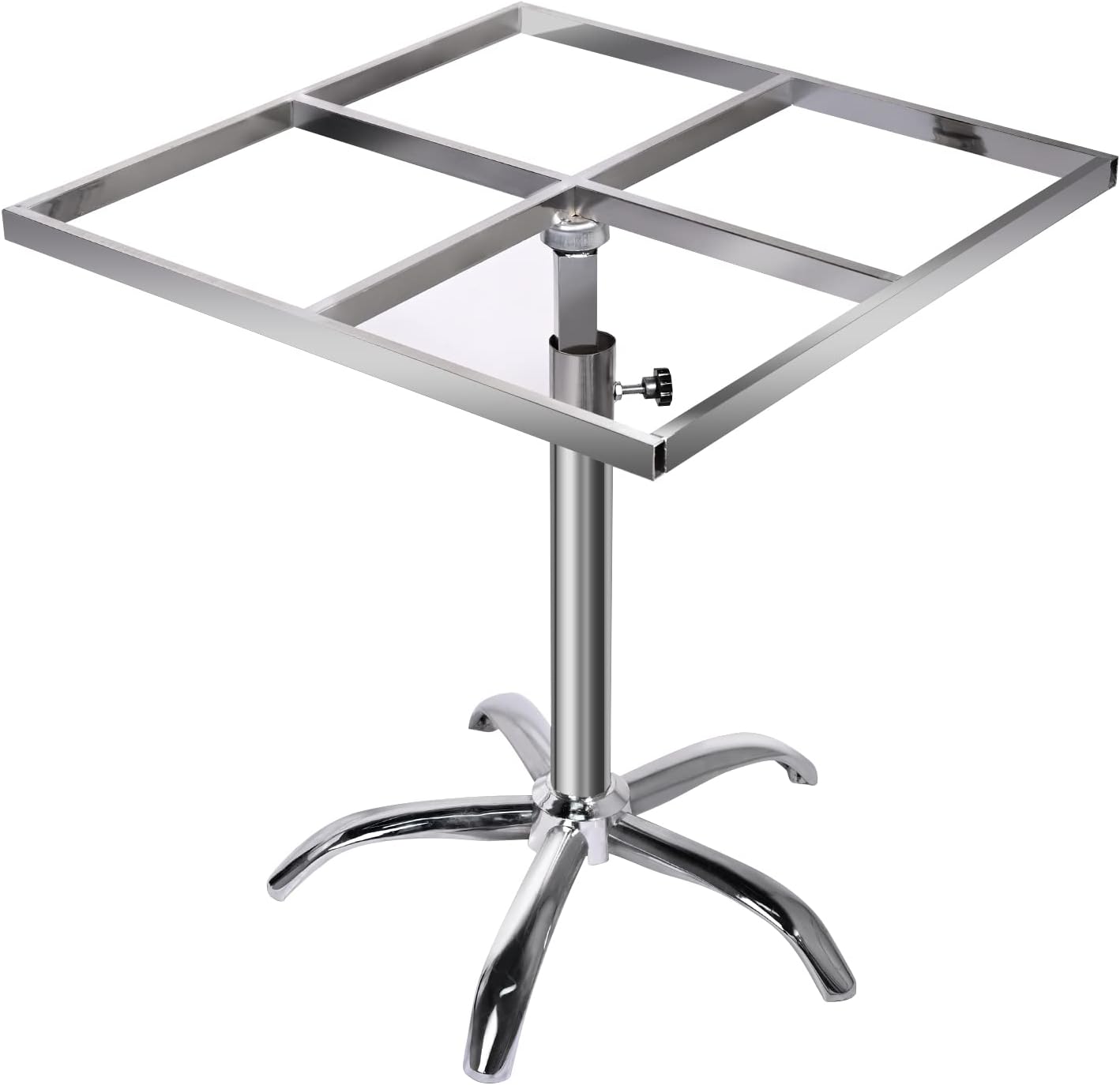 huyear Stable Rotating Paint Rack Lifting Rotating Spraying Rack Stainless Steel Paint Stand for Door and Car Body