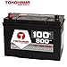 Produktbild Tokohama Asia Japan Autobatterie 12V 100AH 800A/EN + Plus Pol Links 60033