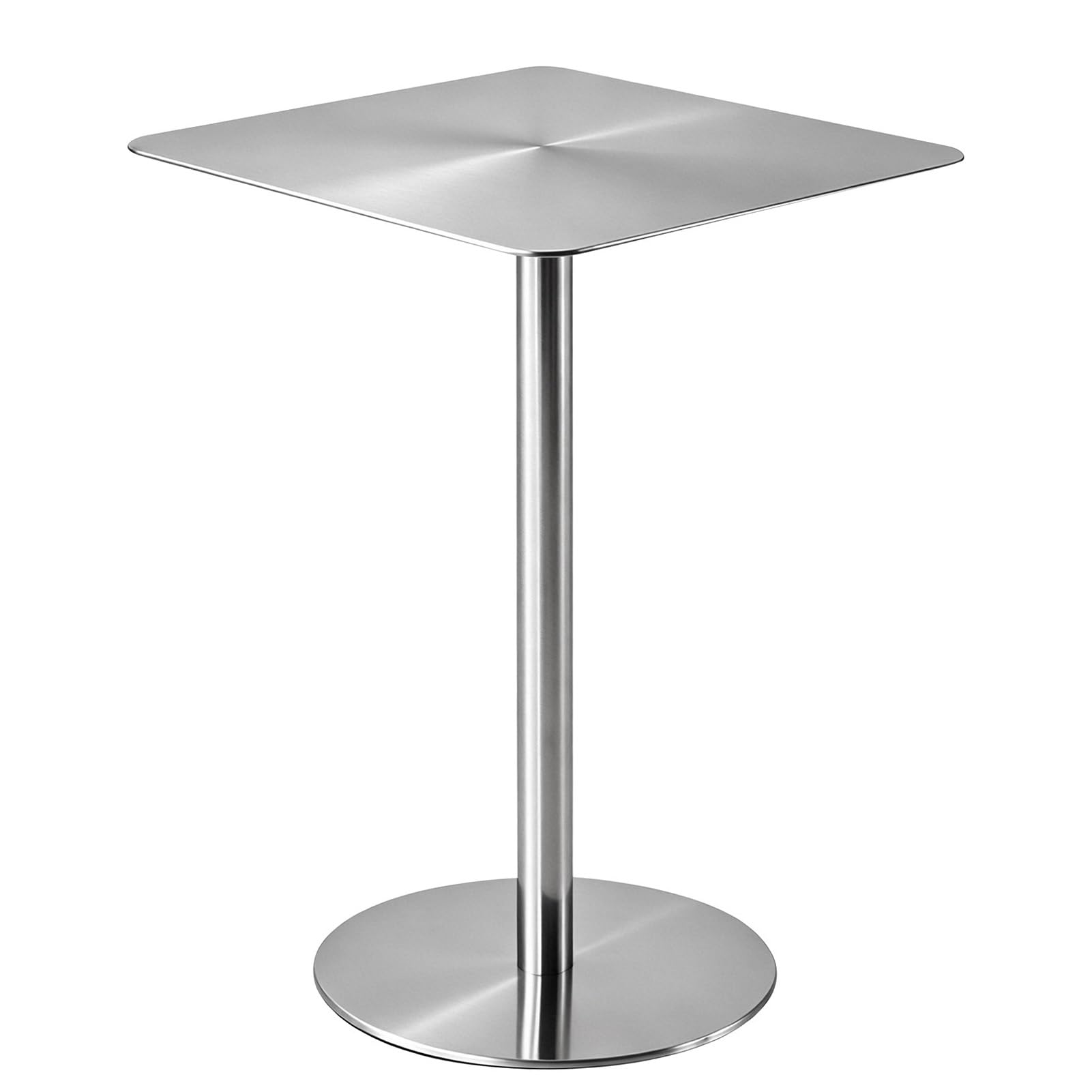 Table de bar de bistro carrée 70x70 pour cocktail cuisine et salon