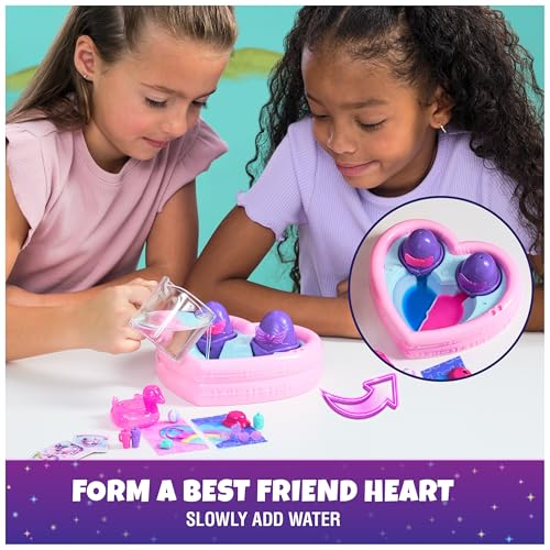 Hatchimals Alive Neon Rainbow Bestie Pool Party Coffret avec 2 mini figurines amies dans des oeufs qui entraînent un changement de couleur 14 accessoires jouets pour filles et garçons à partir de - vue 3