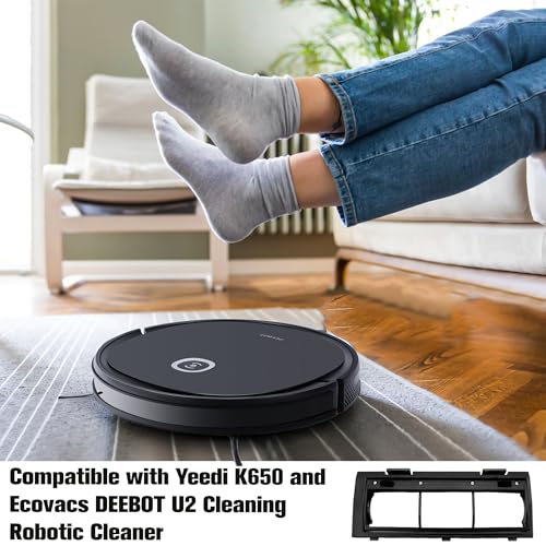 Capa de aspirador de pó de robô, capa de escova principal compatível com Yeedi K650 e Ecovacs DEEBOT