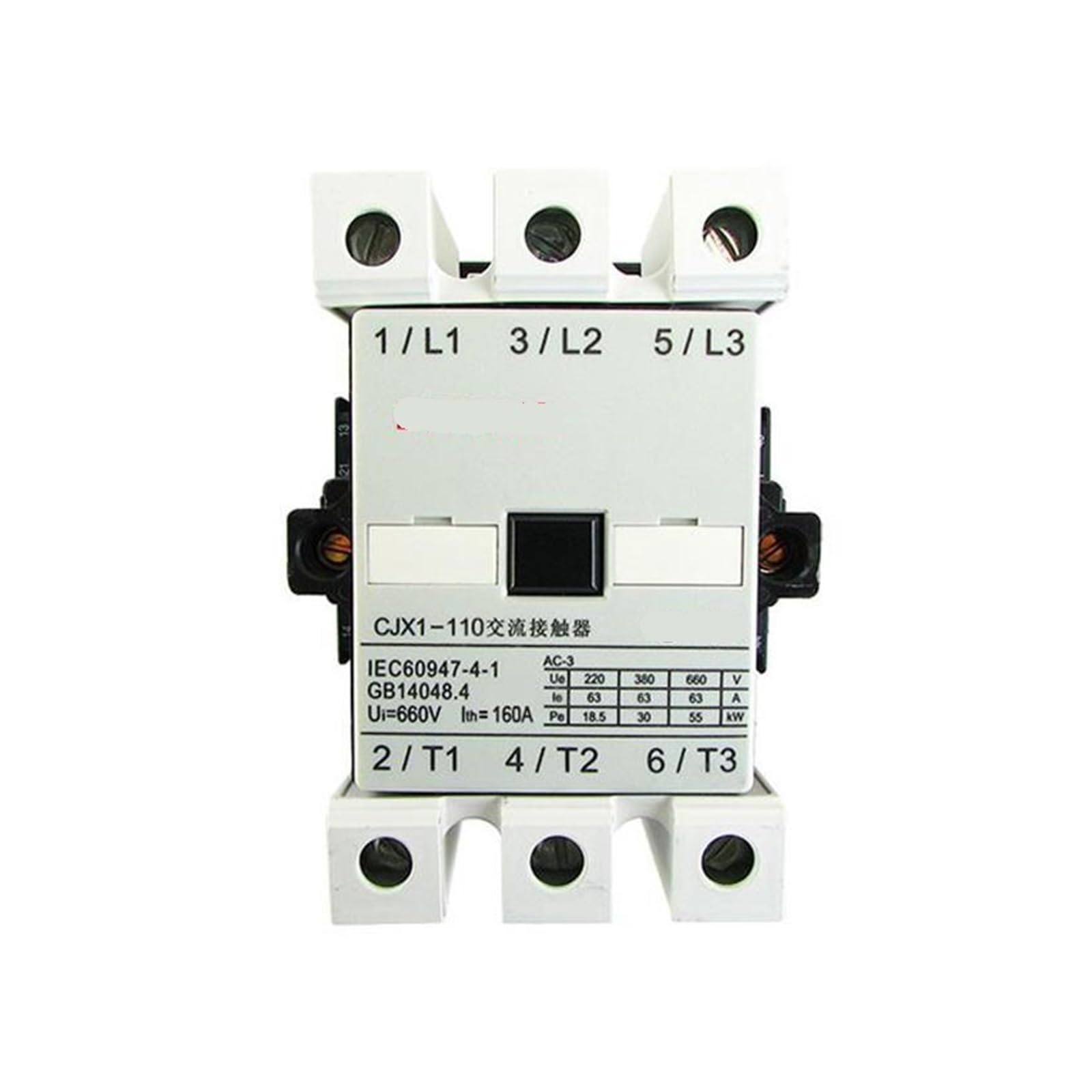 HUUOQIWY AC Contactor CJX1-110/22 50Hz 220V | CJX111022M