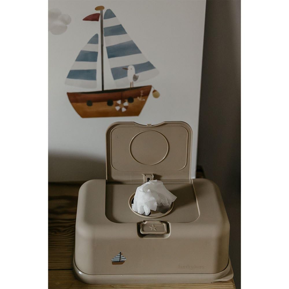 Boîte à Lingettes Emi - Beige Liewood Pour Chambre Enfant - Les Enfants