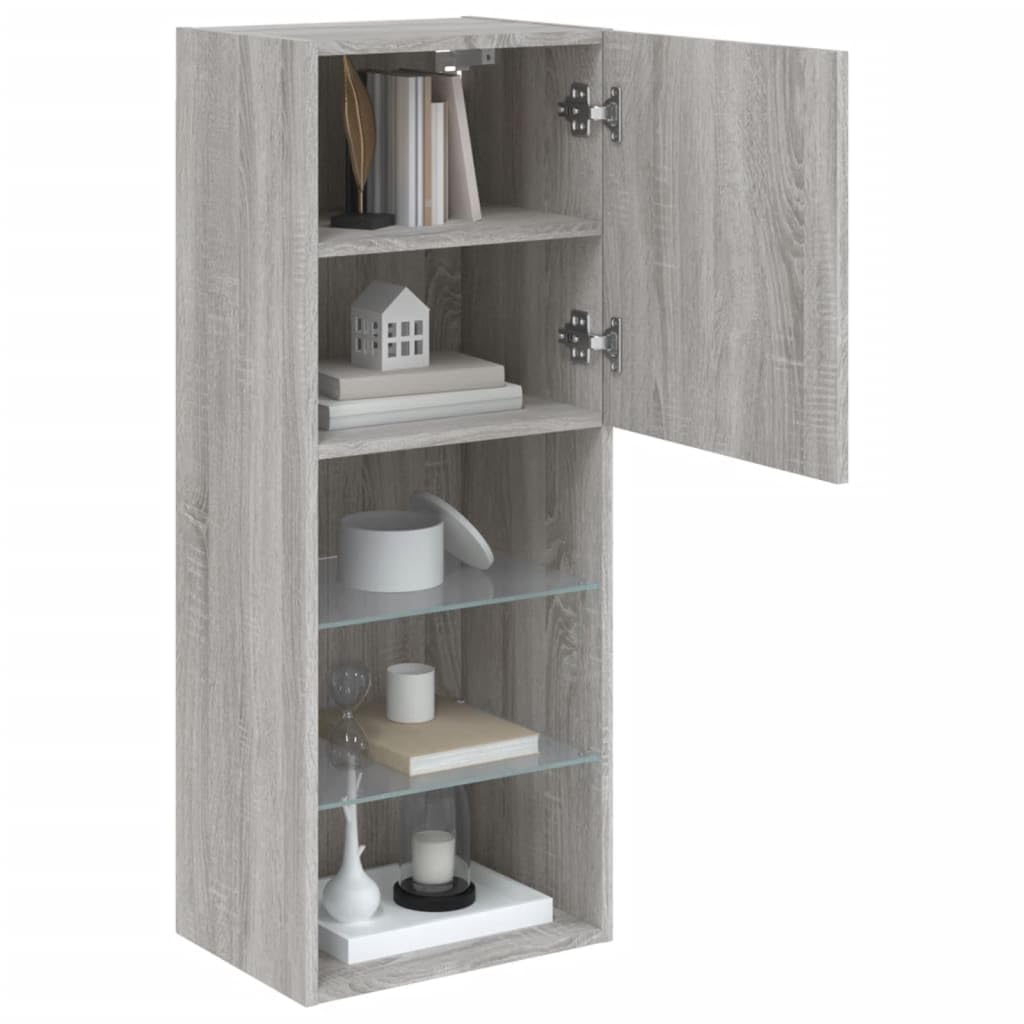 ZEYUAN Mueble para TV con Gris Sonoma 40,5x30x102 cm, Mesa TV, Mueble TV Salon, Mueble Television, Mesa Television, Muebles De Salon, Mesa Salón TV - 837062