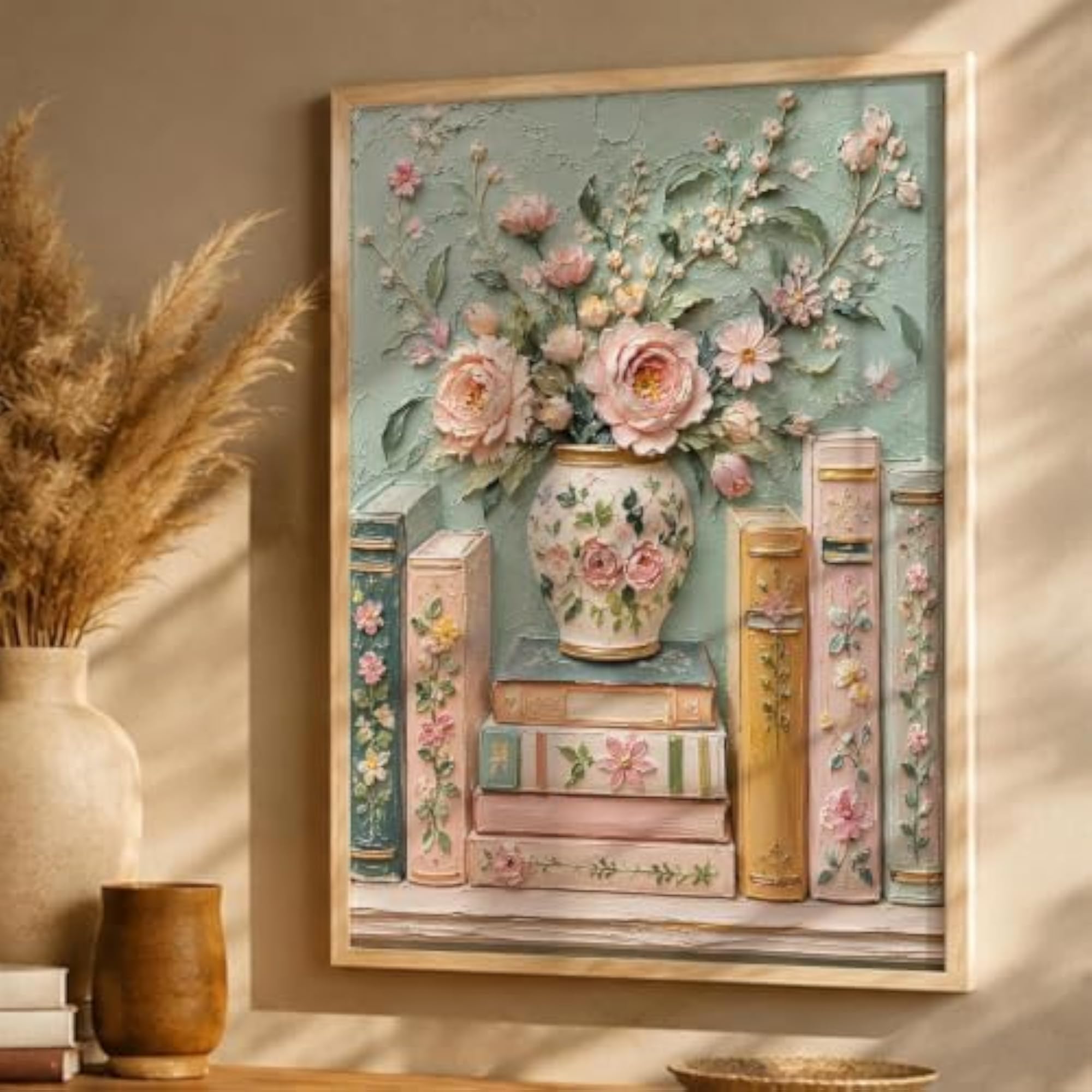 Modern Painting with Frame for Home Decoration