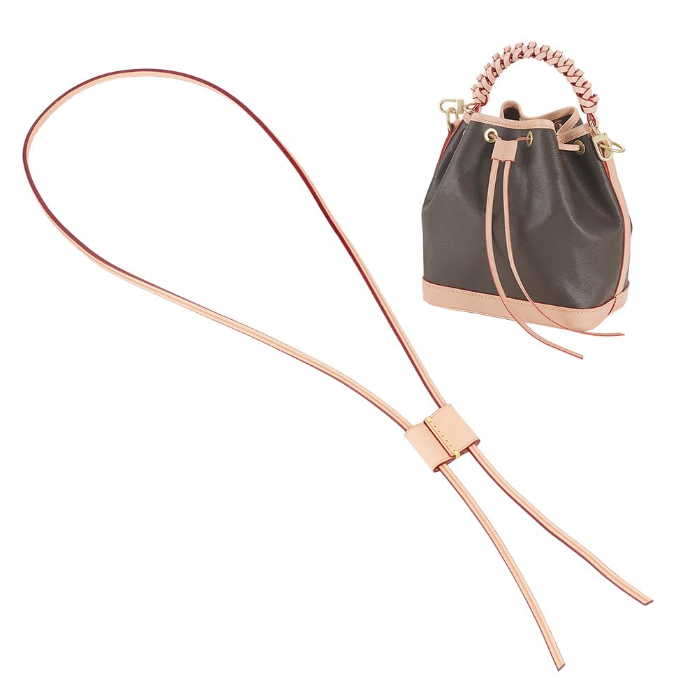 Sangle de remplacement pour sac à main abricot avec lien de serrage